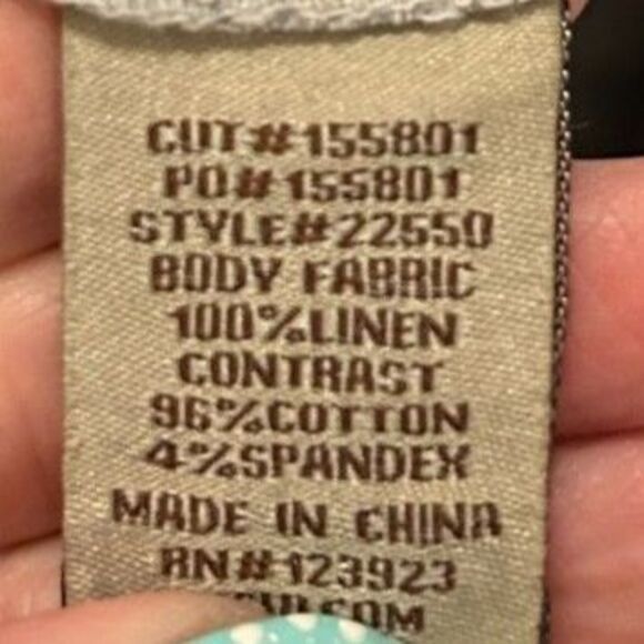 XCVI Linen Crop Pants M Gray Wide Leg Pull On Lightweight Casual Minimalist - Picture 4 of 6